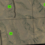Pilot Rock T1S R32E Township Map Preview 3