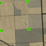 Emigrant Hill Viewpoint T1N R33E Township Map Preview 2