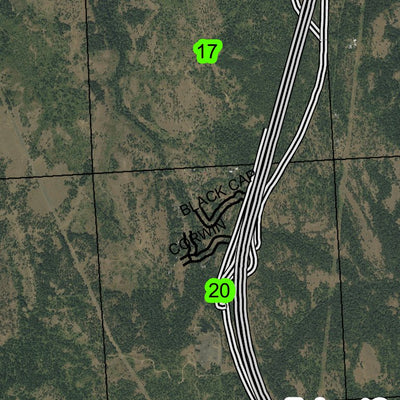 Emigrant Springs T1N R35E Township Map Preview 2