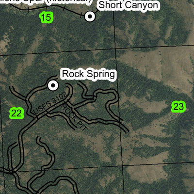 Huron T1S R36E Township Map Preview 2