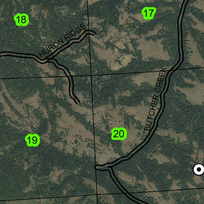 Huron T1S R36E Township Map Preview 3