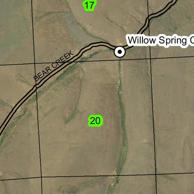 Whittaker Flats T2S R31E Township Map Preview 2