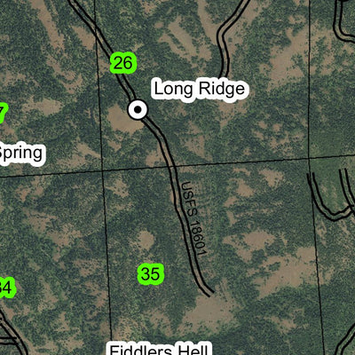 Green Mountain T1S R37E Township Map Preview 3