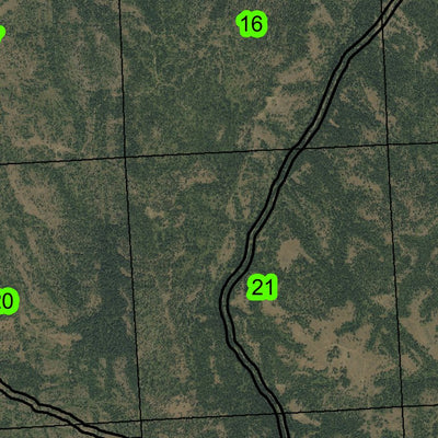 Tip Top Lookout Tower T1S R35E Township Map Preview 3