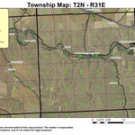Barnhart T2N R31E Township Map Preview 1