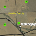 Eagle Creek T3N R35E Township Map Preview 2