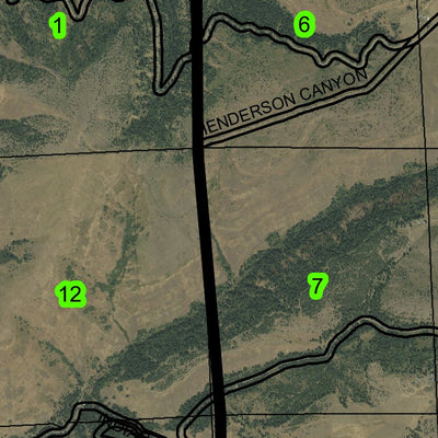 Eagle Creek T3N R35E Township Map Preview 3