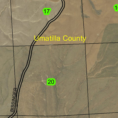 Missouri Gulch T4N R31E Township Map Preview 2