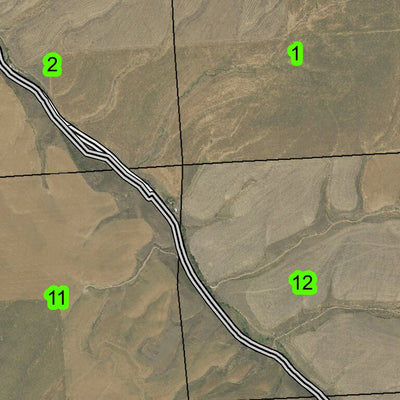 Missouri Gulch T4N R31E Township Map Preview 3