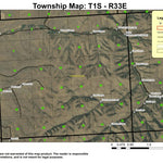 McKay T1S R33E Township Map Preview 1
