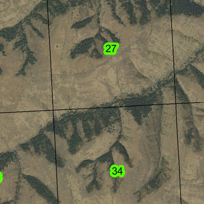 McKay T1S R33E Township Map Preview 3
