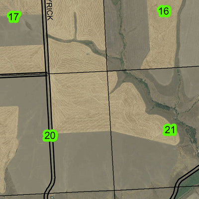 Havana T3N R33E Township Map Preview 2