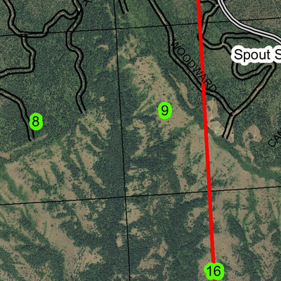 Coyote Ridge West T3N R38E Township Map Preview 3