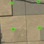 Pendleton T3N R32E Township Map Preview 2