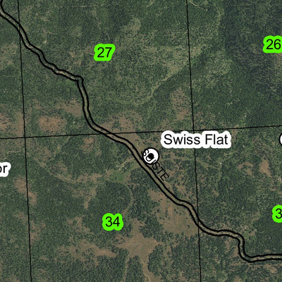 Battle Mountain T3S R31E Township Map Preview 3