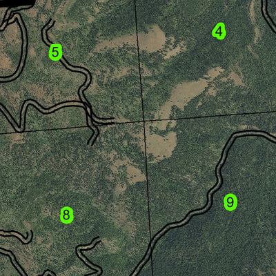 Bear Wallow T3S R33E Township Map Preview 3