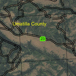 Log Spring T4S R30E Township Map Preview 2