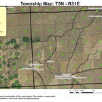 Holdman T5N R31E Township Map Preview 1