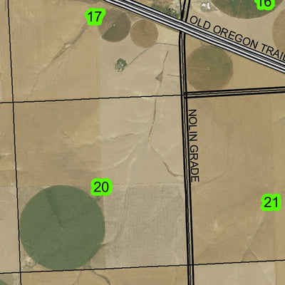 Andies Prairie T3N R30E Township Map Preview 2