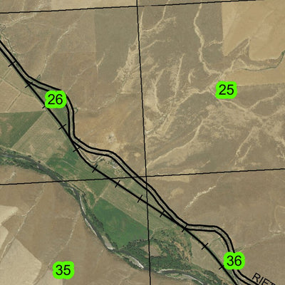 Andies Prairie T3N R30E Township Map Preview 3