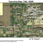 Hermiston T4N R28E Township Map Preview 1