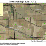 Barnhart Interchange T3N R31E Township Map Preview 1