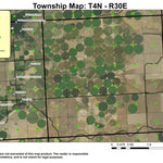 Despain Gulch T4N R30E Township Map Preview 1