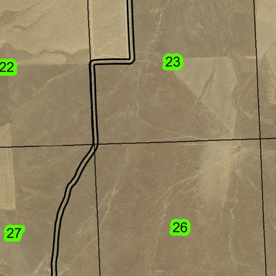 Service Buttes T2N R28E Township Map Preview 3