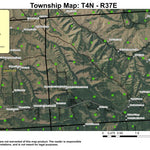 Tamarack Basin T4N R37E Township Map Preview 1