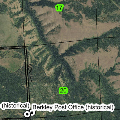 Tamarack Basin T4N R37E Township Map Preview 2