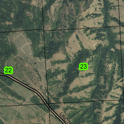 Tamarack Basin T4N R37E Township Map Preview 3