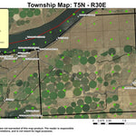 Sand T5N R30E Township Map Preview 1