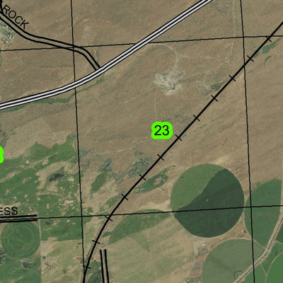 Sand T5N R30E Township Map Preview 3