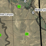 Pendleton T2N R32E Township Map Preview 3