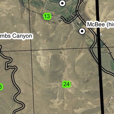 Pendleton T2N R32E Township Map Preview 3