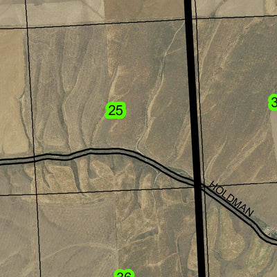 Juniper Canyon T5N R32E Township Map Preview 3