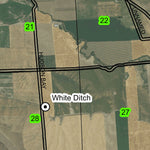 Dry Creek T6N R34E Township Map Preview 2