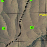 Gurdane T3S R30E Township Map Preview 2