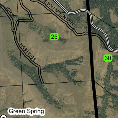 Weston T4N R35E Township Map Preview 3