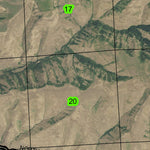 Government Mountain T5N R37E Township Map Preview 2