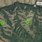 Government Mountain T5N R37E Township Map Preview 3
