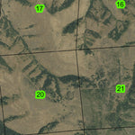 Weston Mountain T4N R36E Township Map Preview 2