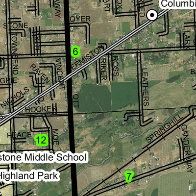 Standfield T4N R29E Township Map Preview 3