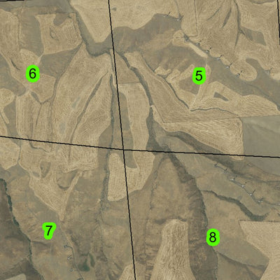 Waterman T5N R34E Township Map Preview 3