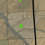 Myrick Grange Hall T4N R32E Township Map Preview 3