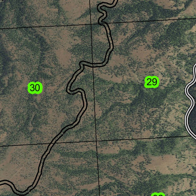 Divide Well T5S R30E Township Map Preview 3