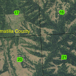 Big Meadows T5N R38E Township Map Preview 2