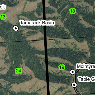 Tollgate T4N R38E Township Map Preview 2