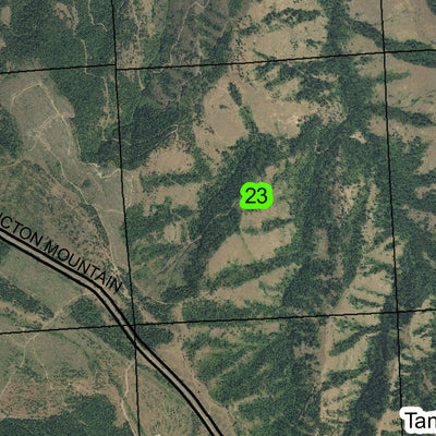 Tollgate T4N R38E Township Map Preview 3