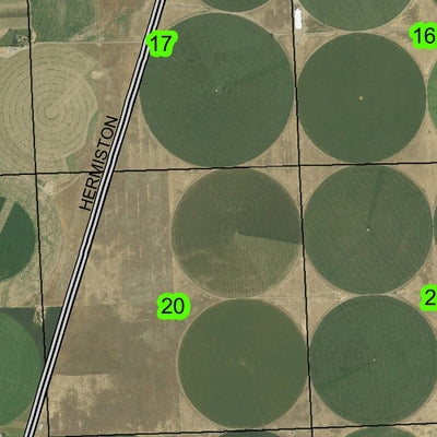 Emigrant Buttes T3N R28E Township Map Preview 2